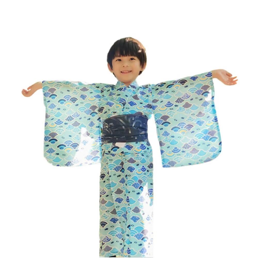 Amazon.com: Yeodong Jinbei kid Yukata Boys Children's Junior